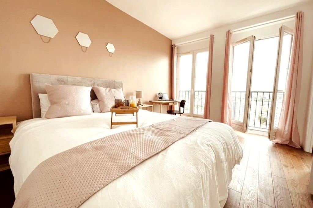 Ciel De Paris : Vue Tour Eiffel Apartment Choisy-le-Roi Bagian luar foto