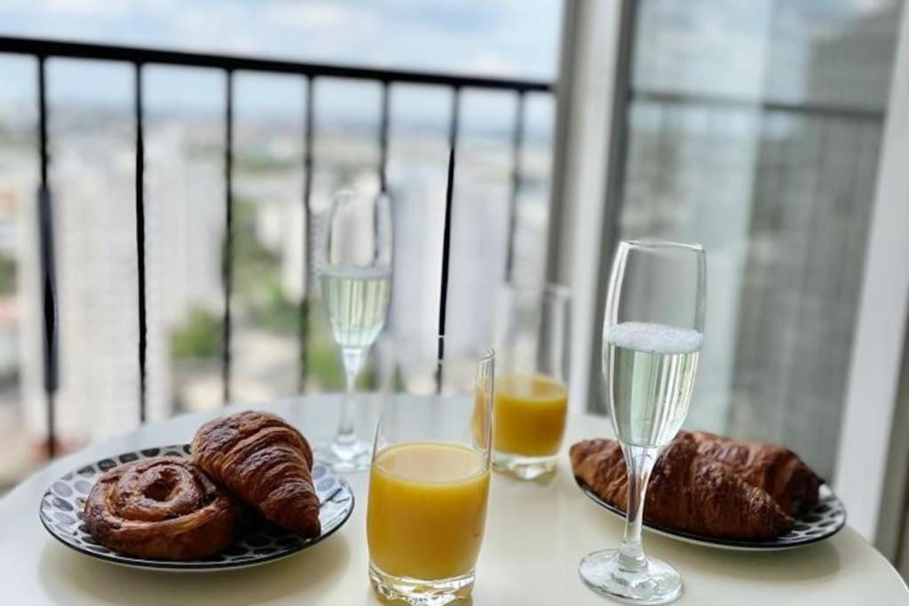 Ciel De Paris : Vue Tour Eiffel Apartment Choisy-le-Roi Bagian luar foto