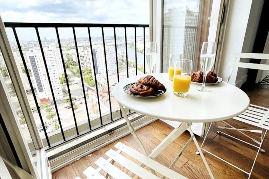 Ciel De Paris : Vue Tour Eiffel Apartment Choisy-le-Roi Bagian luar foto