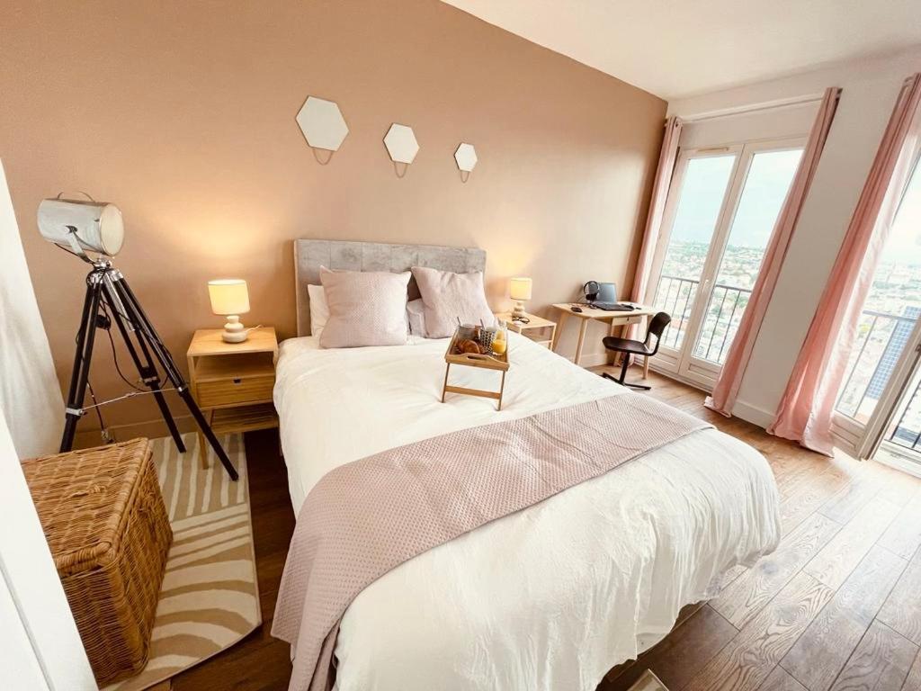 Ciel De Paris : Vue Tour Eiffel Apartment Choisy-le-Roi Bagian luar foto